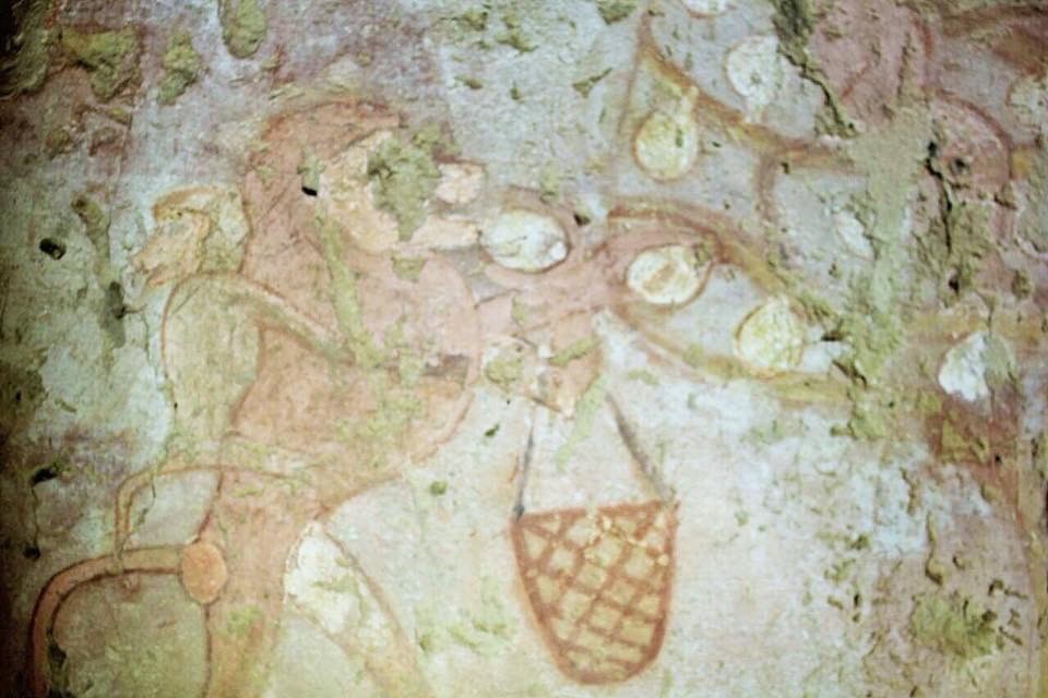 Freskók és táncoló majmok egy 4400 éves egyiptomi freskón