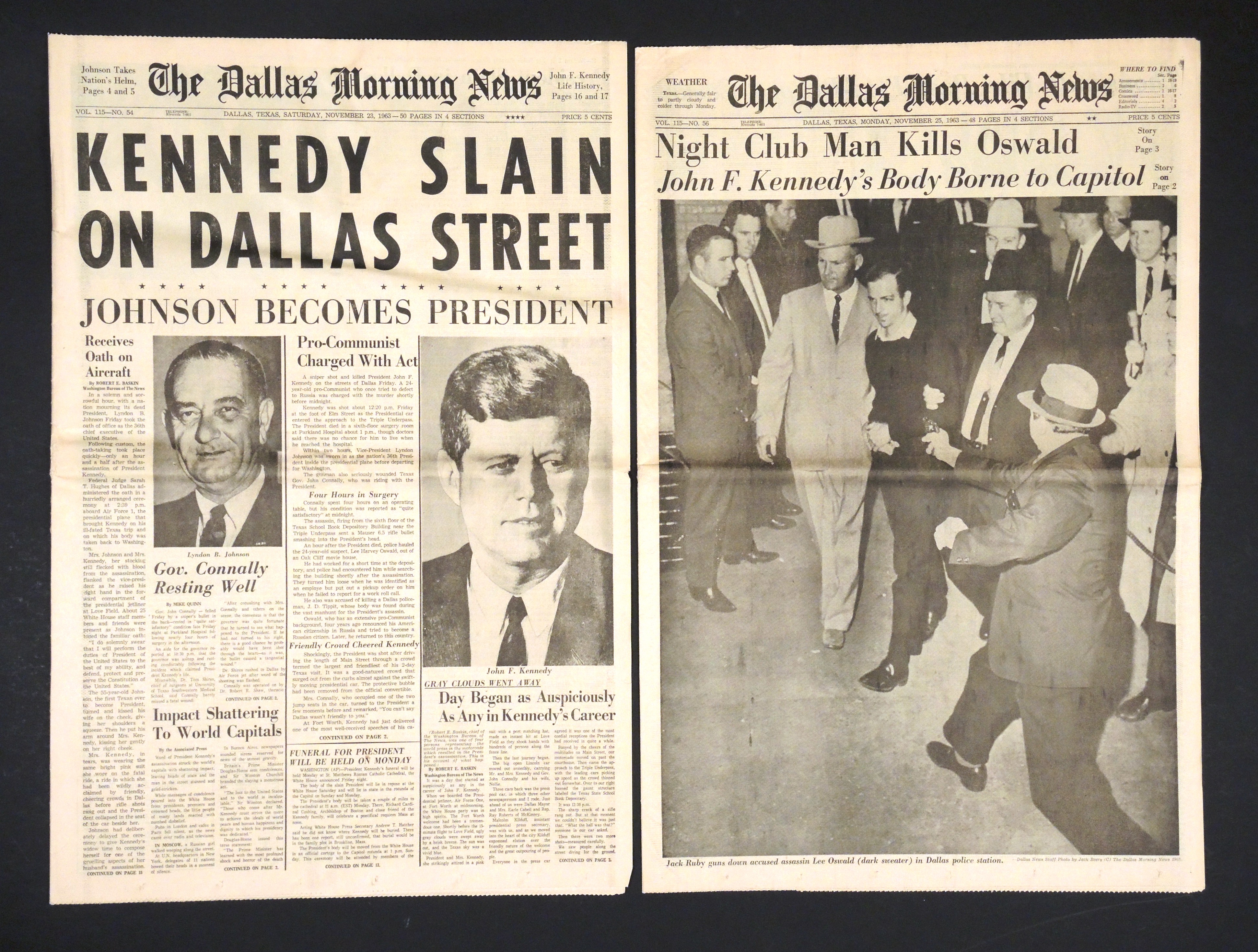 Dallasban, a meggyilkolt Kennedy elnök nyomaiban