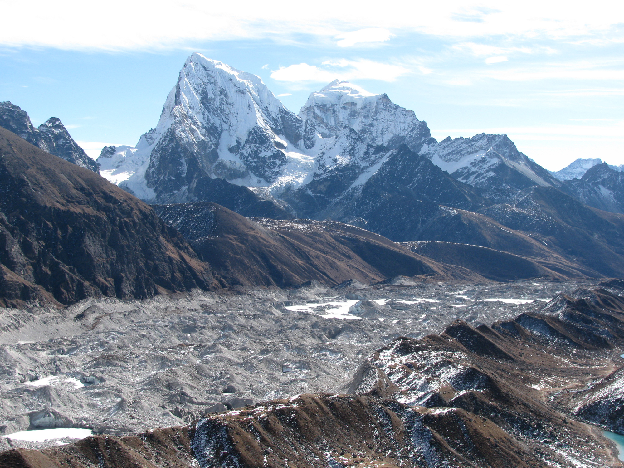 Szenvednek a gleccserek a Himalája térségében is