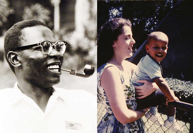 Barack Obama sr. levelei