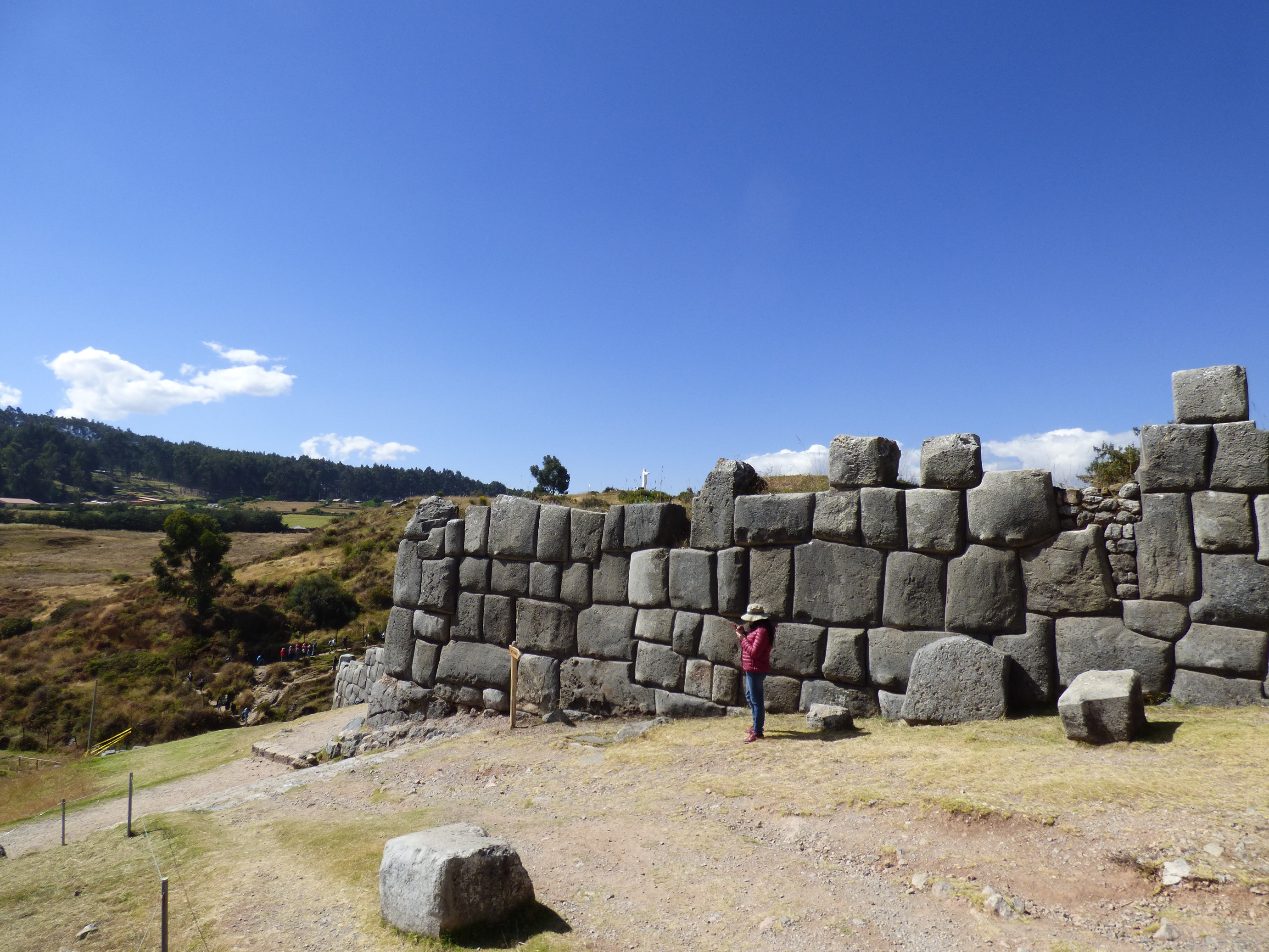 Sachayhuamán erőd jól mutatja,hogy milyen magas szinten volt az inkák építészeti tudása.