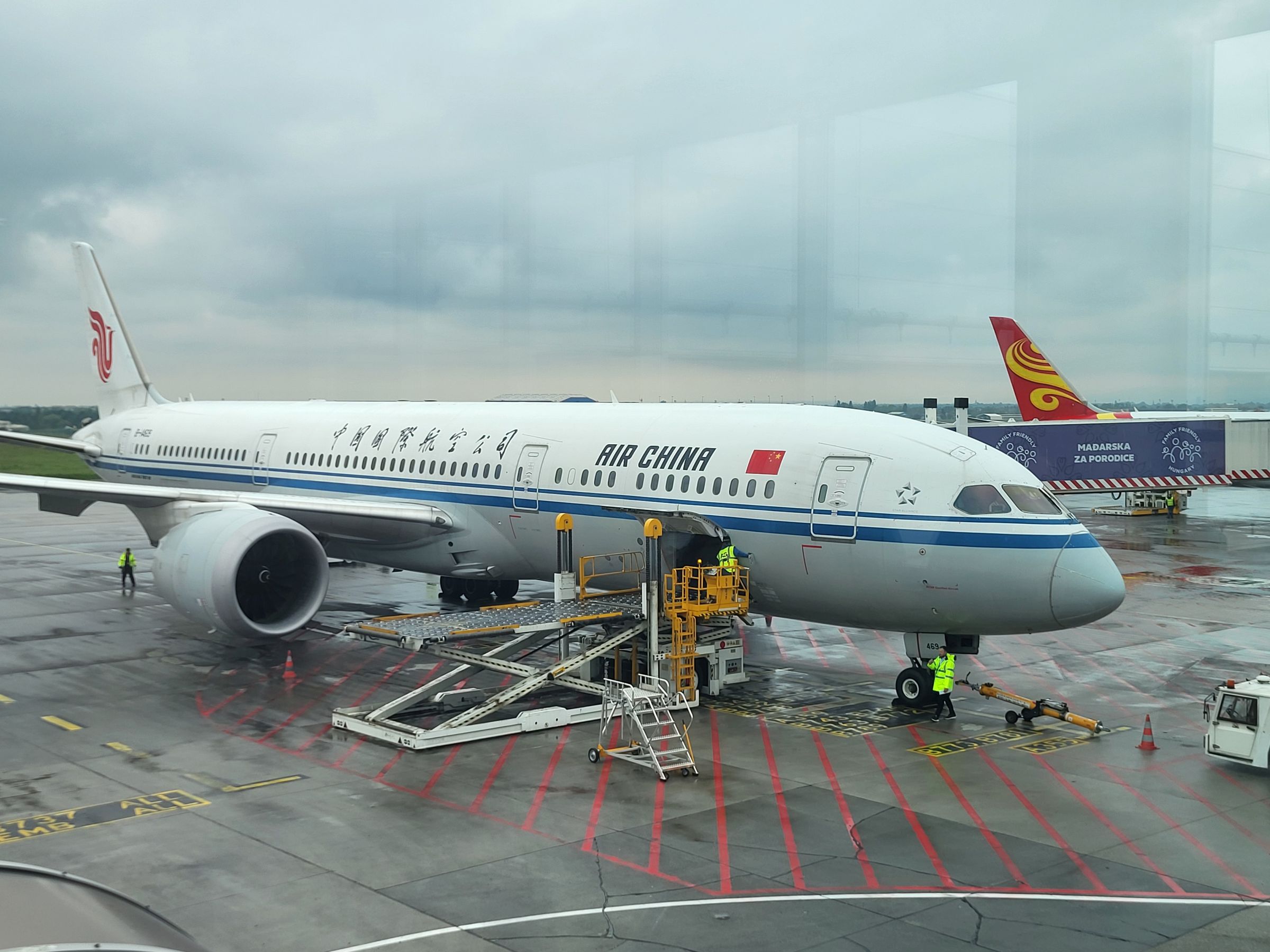Indulásra készen a Budapest-Peking Air China közvetlen járat.