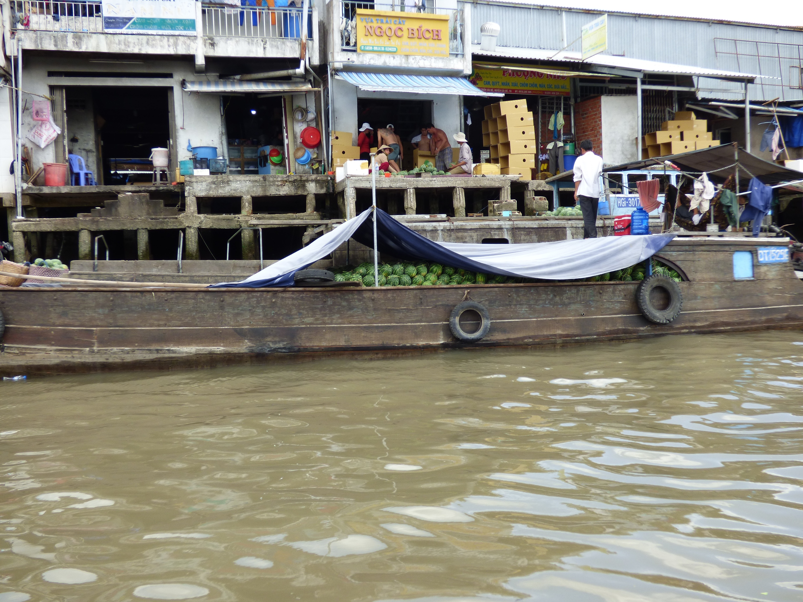 Élet a Mekong partján.