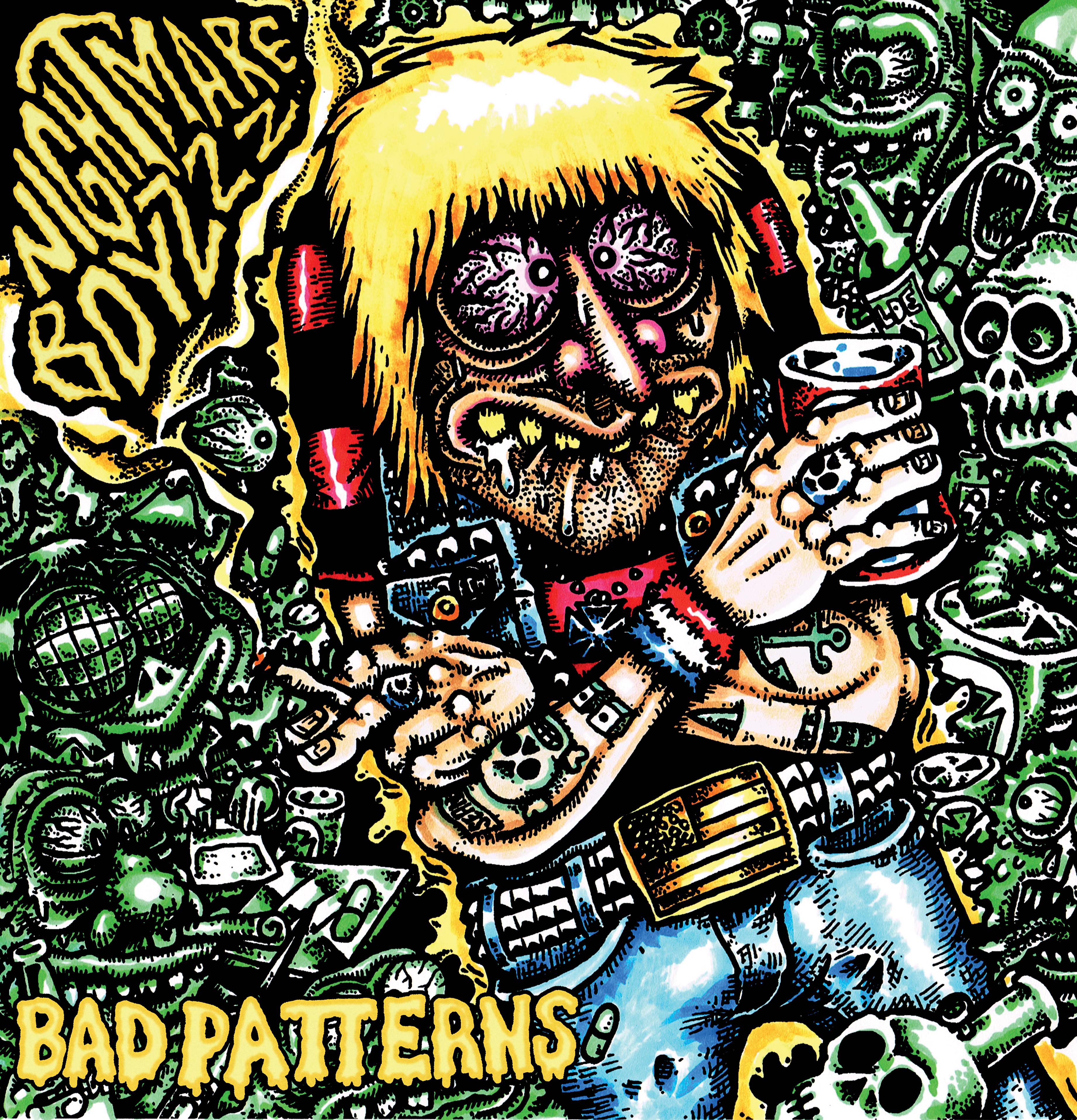 NIGHTMARE BOYZZZ -Bad Patterns- LP - Cover.jpg