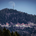 Stolzalpe mit Mond (15:00 Uhr)