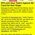 "It's Britney!" új üzenet!