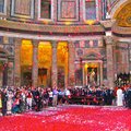Pünkösdi rózsaeső a Pantheonban