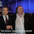 Orbán és Depardieu barátsága