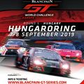 Blancpain GT Hungaroring 2019 Beharangozó