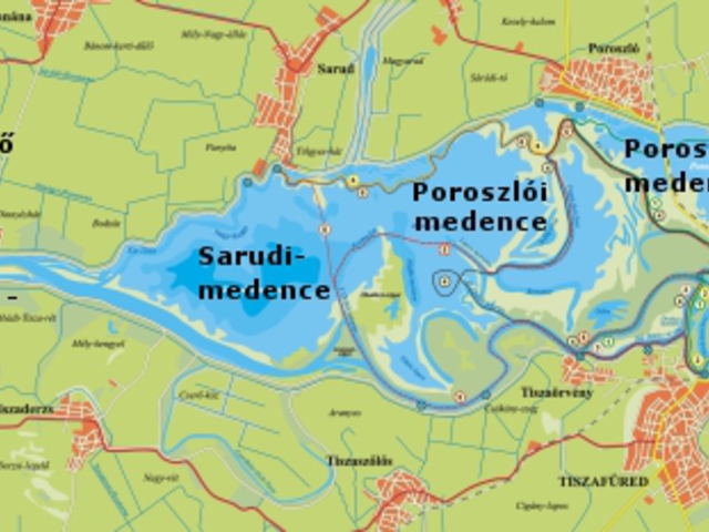 tisza tó térkép nyomtatható Magyarorszag Tisza To Terkep tisza tó térkép nyomtatható