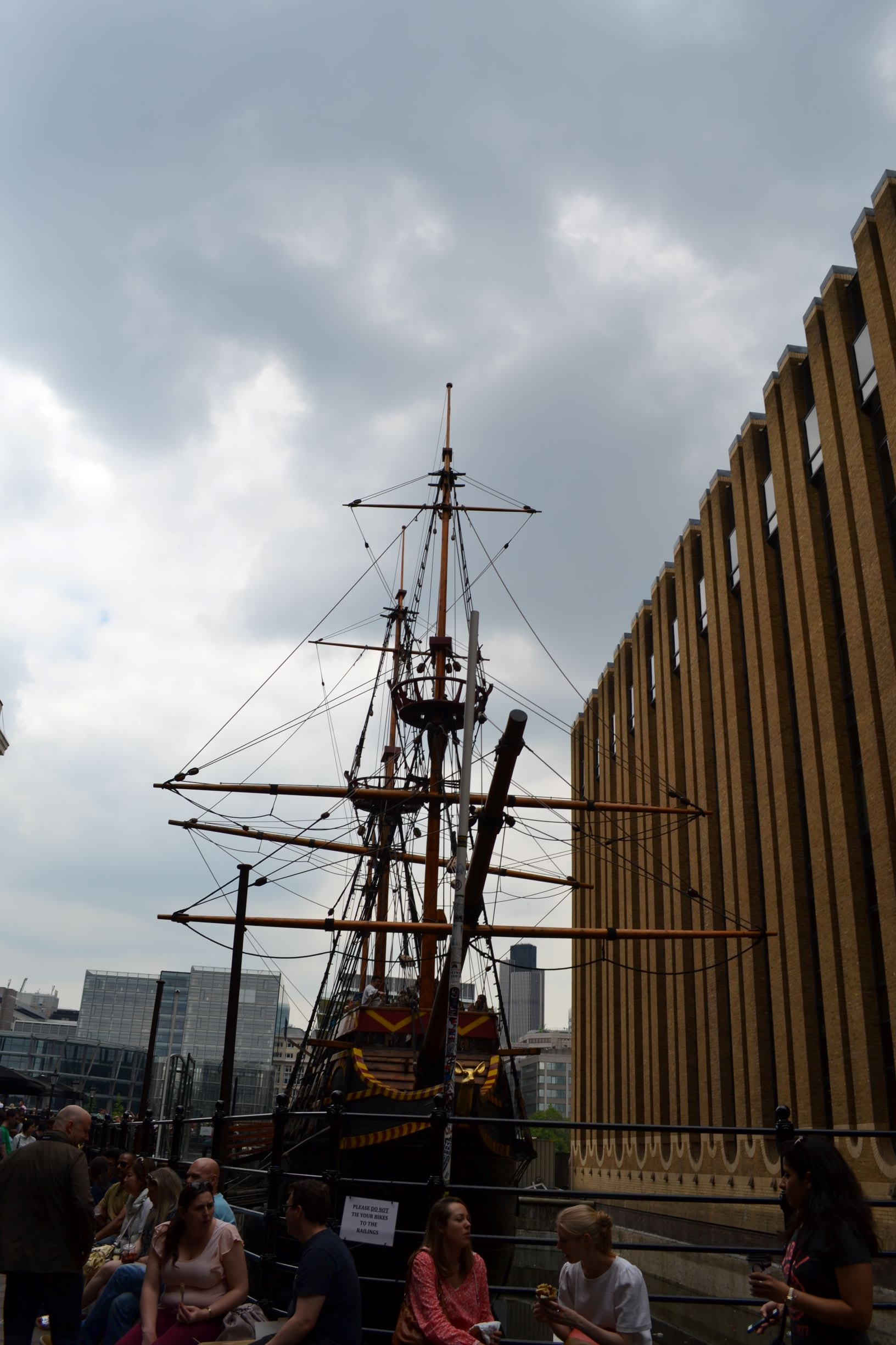 A Golden Hind, az első angol hajó, ami Sir Francis Drake vezetése alatt körbehajózta a Földet