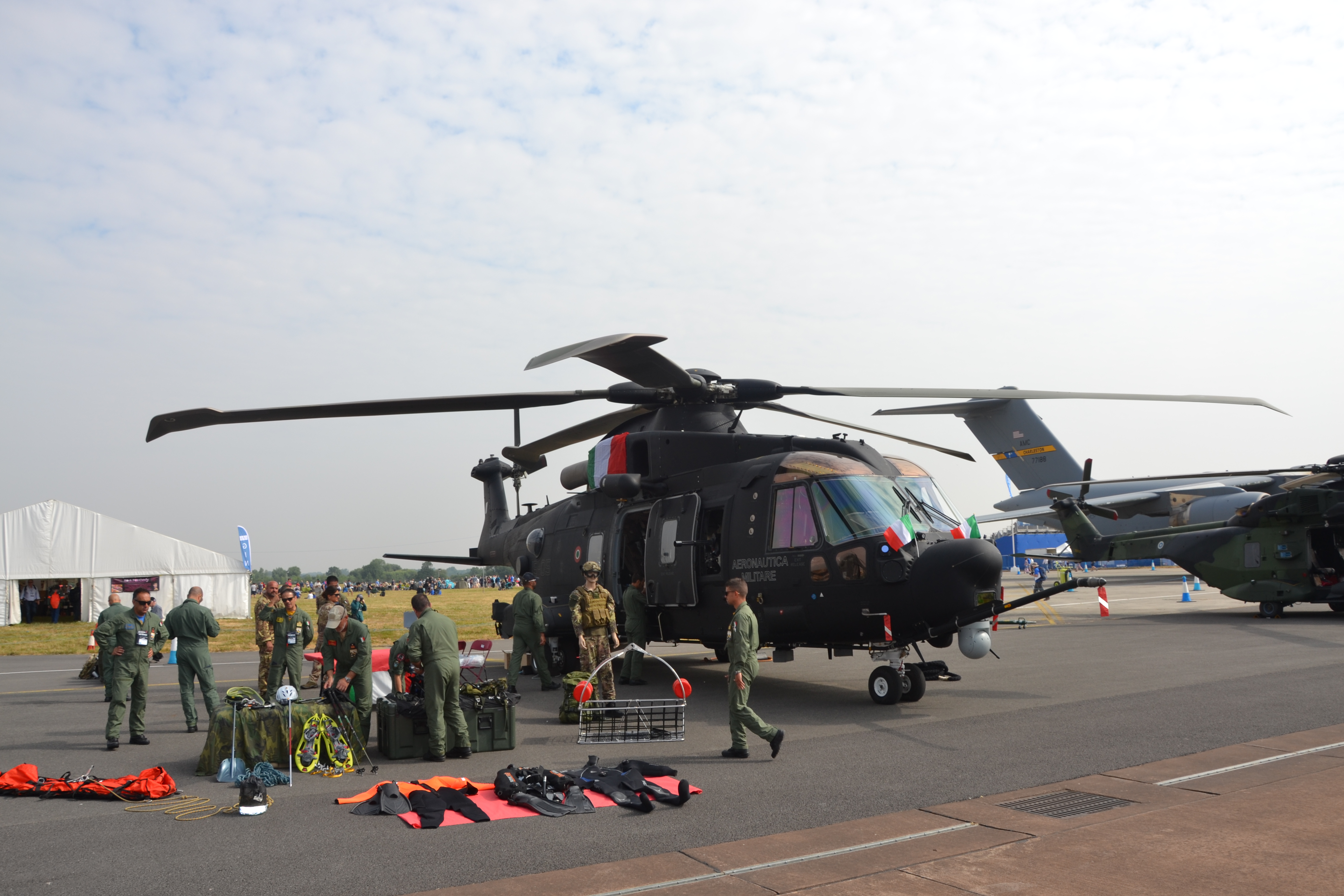 HH -101A Caesar helikopter az olasz légierőtől