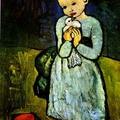 Gyermekábrázolások Pablo Picasso kék és rózsaszín korszakában