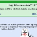 Hogy kössem a sálam? Egyszerű.