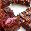 Vegán, cukormentes, gluténmentes brownie kockák