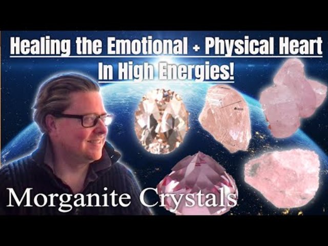 Ascension Symptoms and Heart Healing - POWERFUL Morganite!!