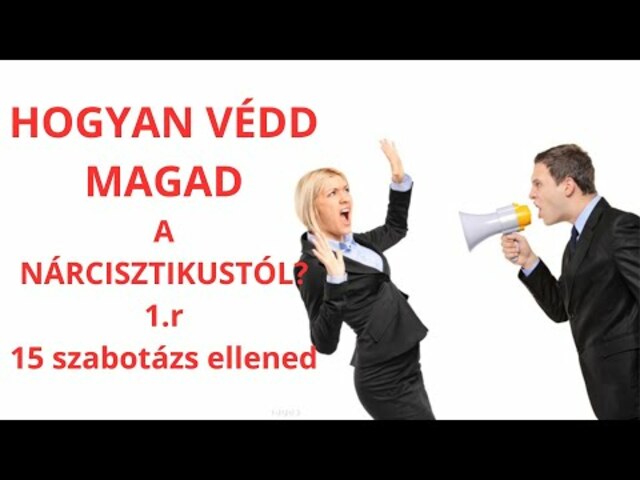 Hogyan védd magad a nárcisztikustól?