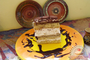 Tiramisu sütemény 