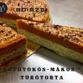 Sütőtökös-mákos “túrótorta”