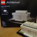 A washingtoni Lincoln-emlékmű LEGO változata