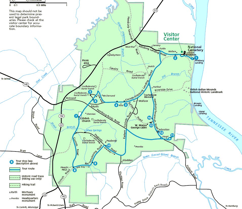 Shiloh 1862 Az Rtatlans G Hal La 1 R Sz Hadij T Kos   Shiloh Park Map 