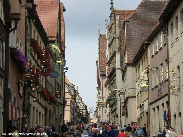 Rothenburg ob der Tauber - az ittfelejtődött középkori város