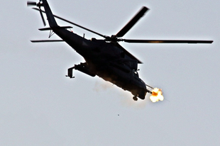 Ismét munkában a félelmetes 30 mm-es gépágyúk - Mi-24P éleslövészet nappal, naplementében és éjszaka - 2019.11.04-2019.11.07.