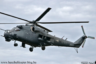 Forgószárnyak zajától hangos a Bakony februárban - Éleslövészet Mi-24V és Mi-24P részvétellel - 2020.02.24-02.28.