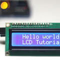 I2C LCD kijelző