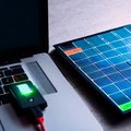 Laptop működtetése napelemes töltővel