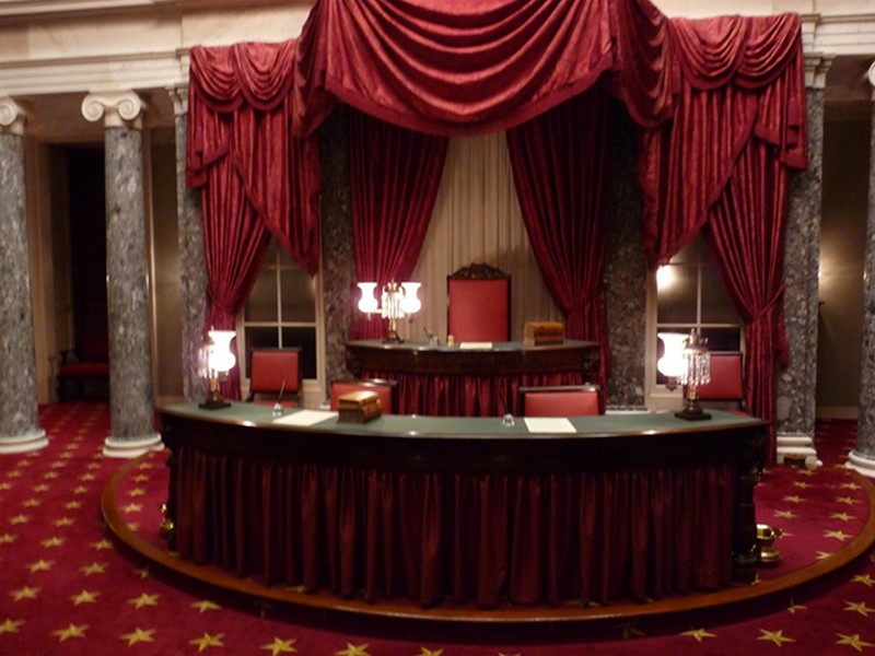 A szenátus régi ülésterme