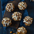 Fűszeres, édes morzsás sütőtök muffin