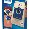 Philips s-bag Classic porzsák, Papírzsák, 5 darab