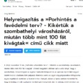 VAOL - Porhintés a favédelmi terv?