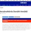 Origo - Egy fiatal lány állítja: Donáth Anna szexuálisan zaklatta a Sziget Fesztivál után