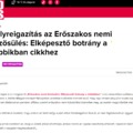 Bors - Erőszakos nemi közösülés: Elképesztő botrány a Jobbikban