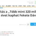 Index - Több mint 320 milliós kárt okozott, 15 évet kaphat Fekete Dávid