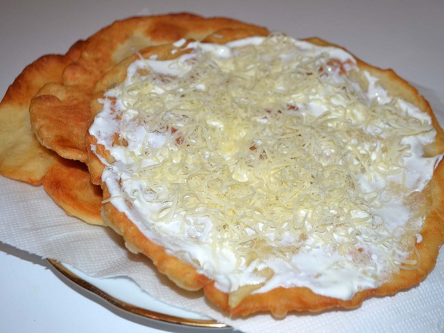 Piaci lángos