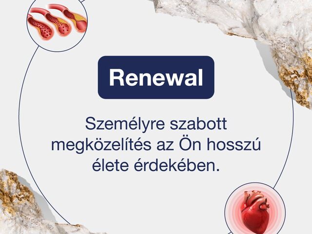 A szív egészségének megújítása a Renewal márkával: 6 év gondoskodás az Ön hosszú életéért