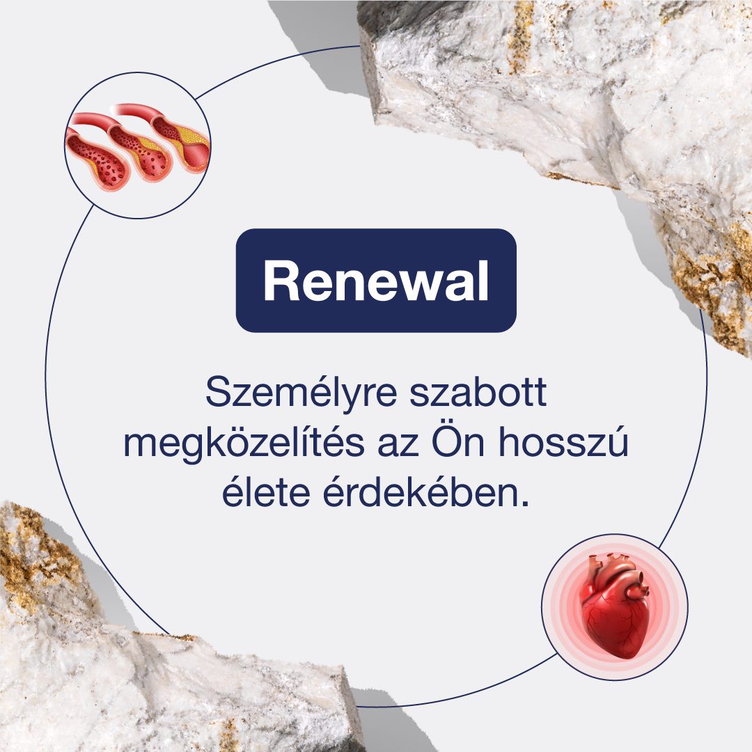 A szív egészségének megújítása a Renewal márkával: 6 év gondoskodás az Ön hosszú életéért