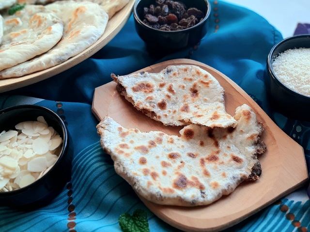 Peshwari naan - édes örömök