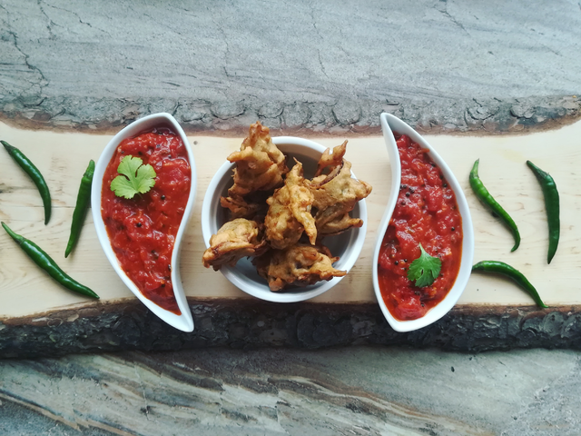 Hagyma pakoda - gluténmentes ropogós