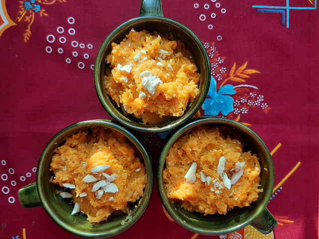 Gajar halava  - indiai répapuding