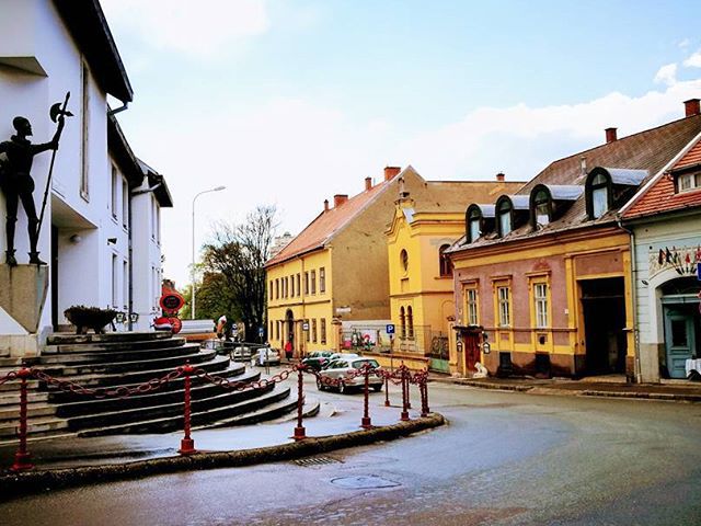 Don Quijote de la Eger #eger #hungary #synagogue #zuzmó #afterrain #hellotourist #karltietze