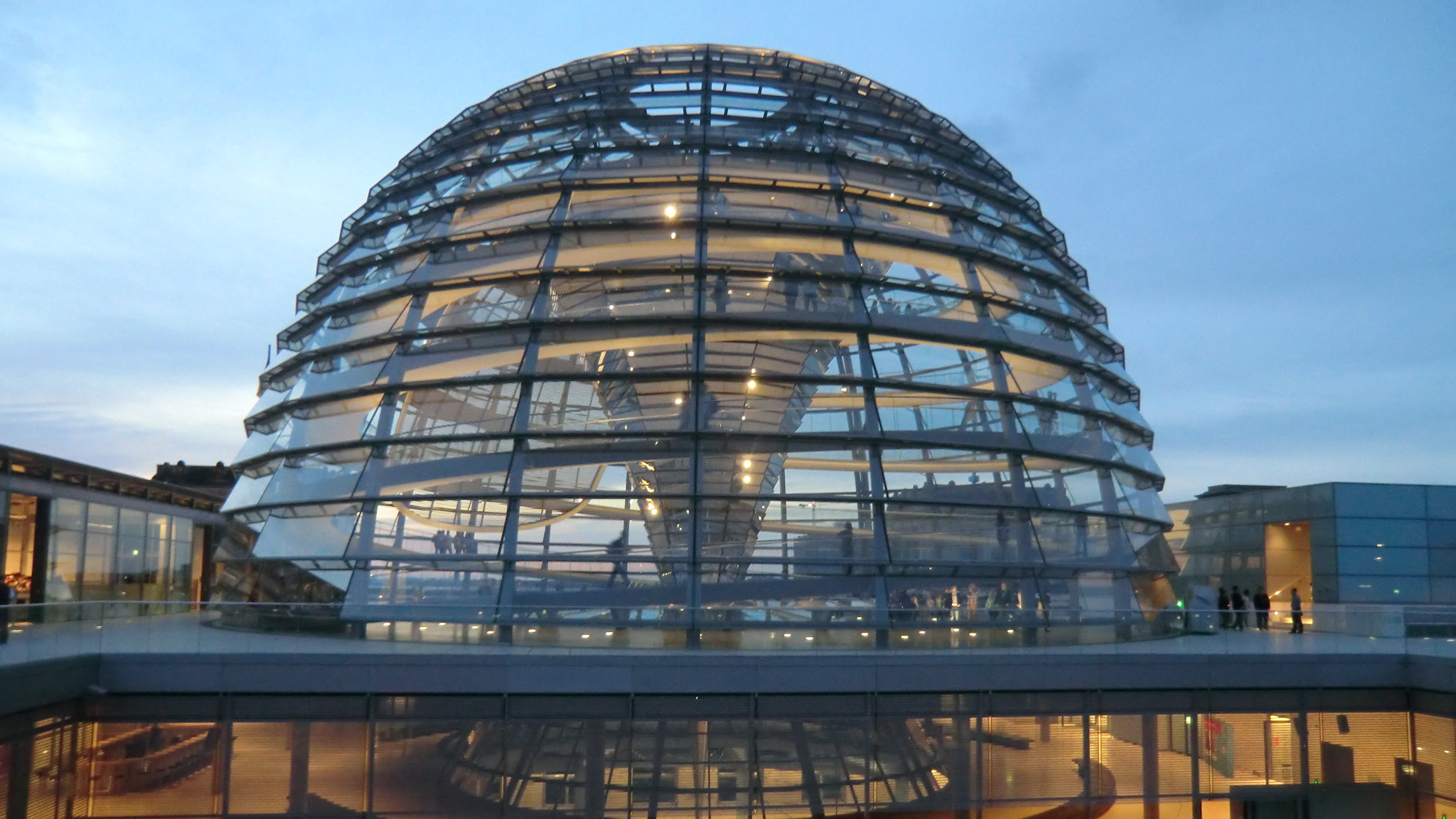 A Reichstag kupolája (Fotó. Flickr/Reinhard Link)