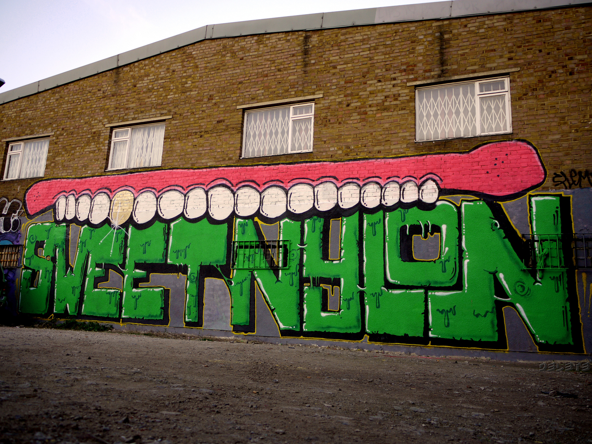 Kelet-londoni graffiti (Fotó: Flickr/Delete)