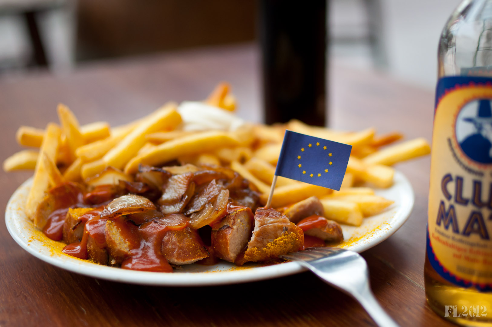 Currywurst und pommes (Fotó: Flickr/Florian Lauck)