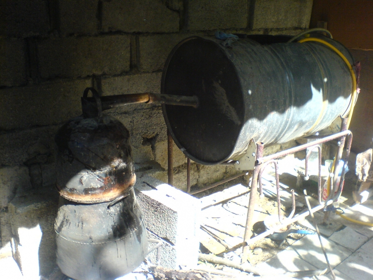 Régen így főzték a rakit a falusi házaknál (Fotó: Jani haverja)