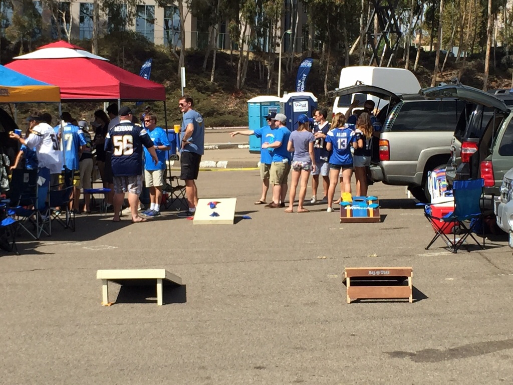 Qualcomm Stadium, San Diego, CA – Bean Bag Toss 2 (Fotó: PrehryFarkas)