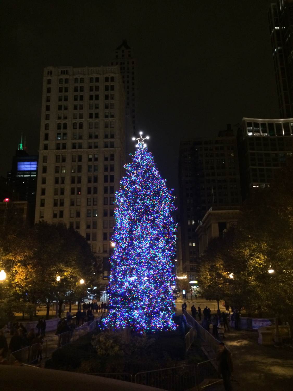 Chicagói karácsonyi vásár (Fotó: Hegyes Dóra)